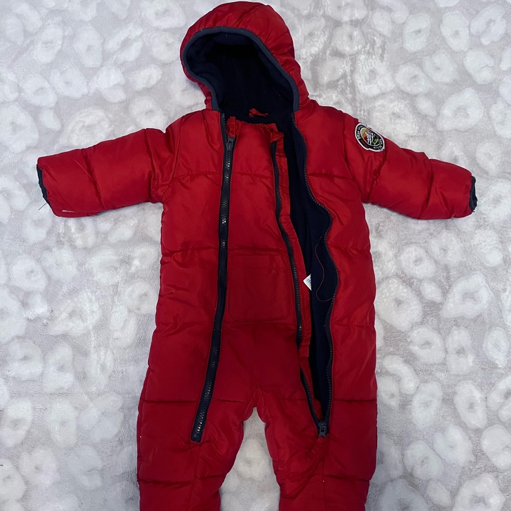 Free Country Baby Boy Red Snow Suit